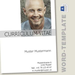 Lebenslauf Erwachsene BU1