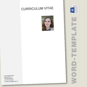 Lebenslauf Erwachsene BU8