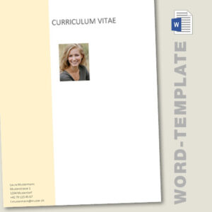 Lebenslauf Erwachsene BU9